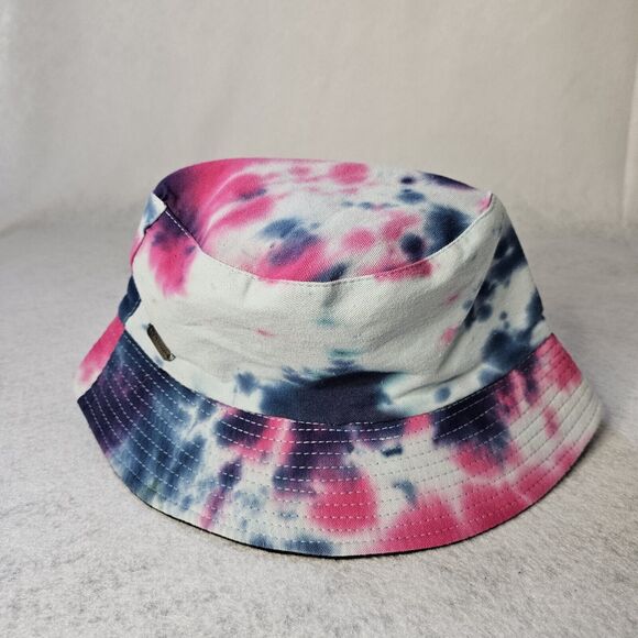 Steve Madden Tie Dye Bucket Hat Y2K Blue Pink One Size - Picture 2 of 6